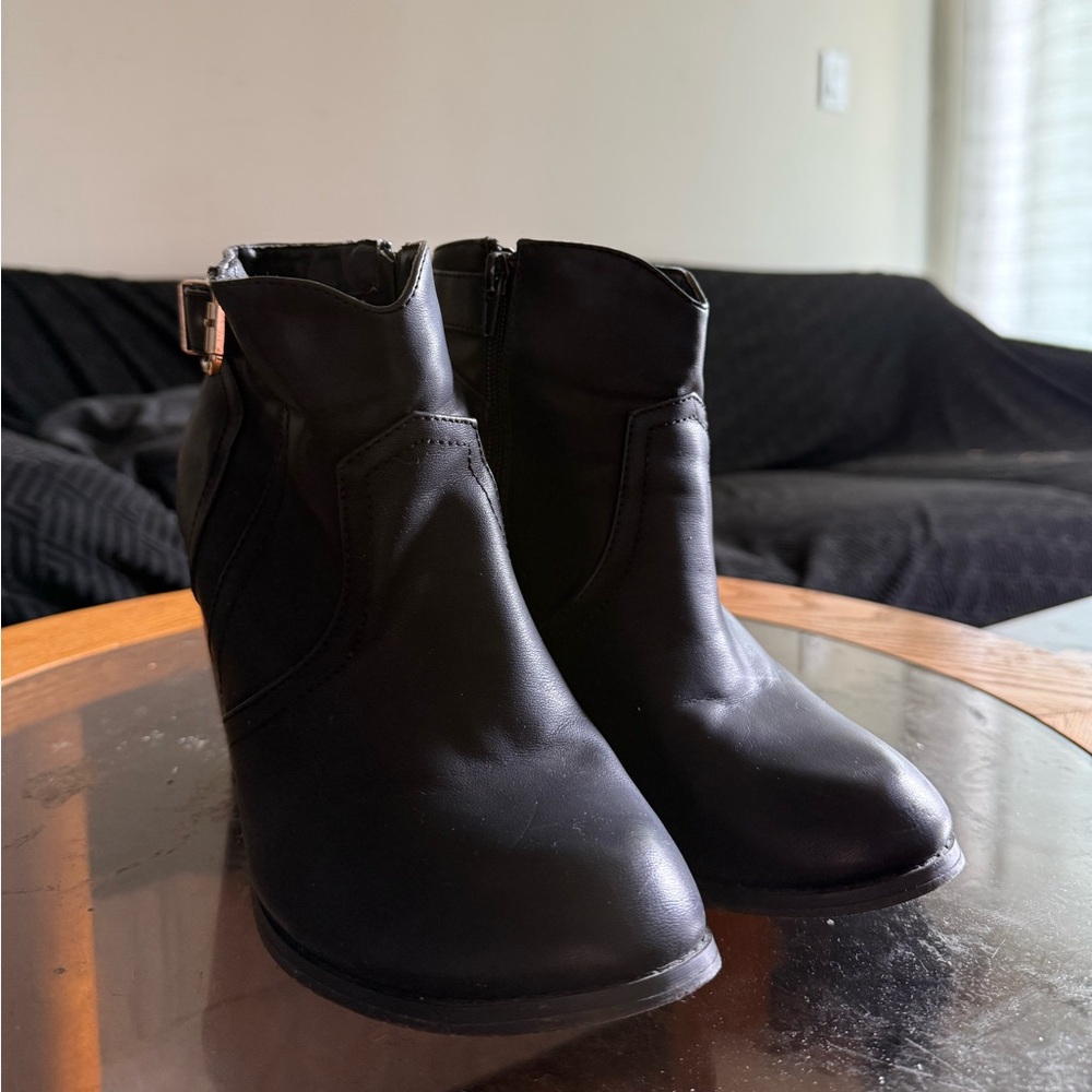 Black Ankle Boots